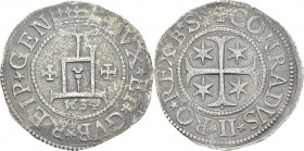 Italie - Gênes
 République - Doges biennaux (1528-1797)
 1 scudo stretto - 1634 IBS.
 TTB à Superbe
 300 / 400