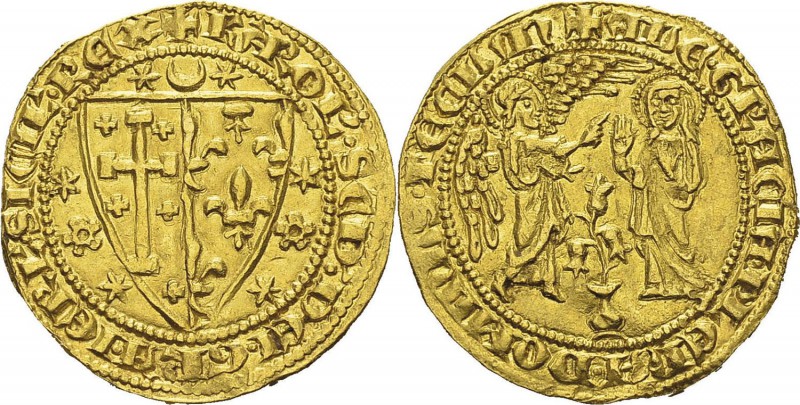 Italie - Naples
 Charles II d’Anjou (1285-1309) 
 Salut d’or - Non daté.
 Bea...