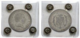 Italie – Sardaigne
 Charles-Félix (1821-1831)
 2 lires - 1827 P Gênes.
 Certifié par Ranieri S.R.L (BB).
 TTB
 100 / 150