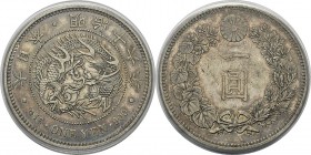 Japon
Mutsuhito (1867-1912)
1 yen - An 16 (1883).
Superbe - PCGS AU 58
50 / 100