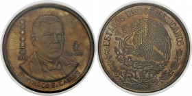 Mexique
 Etats-Unis (1905 à nos jours)
 Epreuve en bronze sur flan bruni du 100000 pesos - 1990
 Rarissime.
 Flan Bruni - NGC PF 64 BN
 200 / 400...