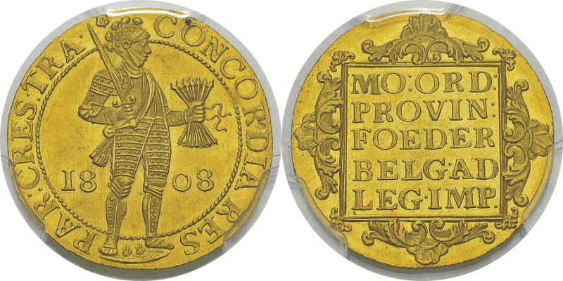 Pays-Bas - Royaume de Hollande 
 Louis-Napoléon (1806-1810)
 2 ducats or - 180...