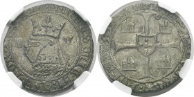 Portugal
 Ferdinand Ier (1367-1383)
 1 barbuda ou 28 dinheiros - Non daté CR V La Corogne.
 Type au point secret.
 Rarissime et magnifique exempla...