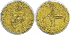 Portugal
 Sébastien Ier (1557-1578)
 1 cruzado or - Non daté Lisbonne. 
 Superbe - PCGS AU 58
 600 / 700