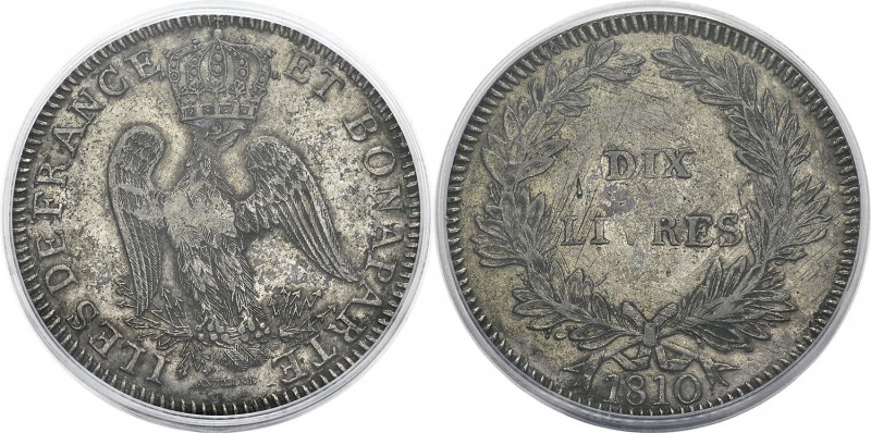Réunion et Maurice 
 Napoléon Ier (1804-1814)
 10 livres "piastre Decaen" - 18...