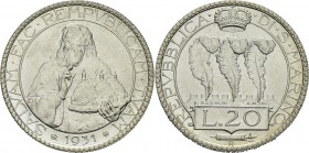 Saint Marin (République de)
 20 lires - 1931 R Rome.
 FDC - NGC MS 65
 200 / 300