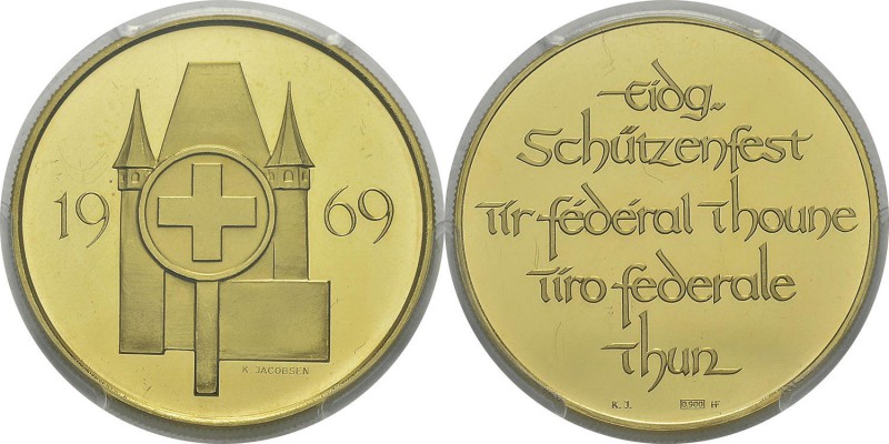 Suisse 
 Canton de Berne
 Médaille en or de tir de la ville Thoune - 1969 - K....