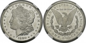 USA
 République fédérale (1789 à nos jours)
 1 dollar - 1880 S San Francisco.
 FDC - NGC MS 65
 50 / 70