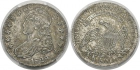USA
 République fédérale (1789 à nos jours)
 50 cents - 1829 Philadelphie.
 Très rare dans cette qualité.
 Pratiquement FDC - PCGS MS 63
 2.000 /...