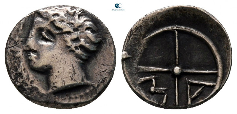 Gaul. Massalia circa 300-100 BC. 
Obol AR

11 mm, 0,79 g



very fine