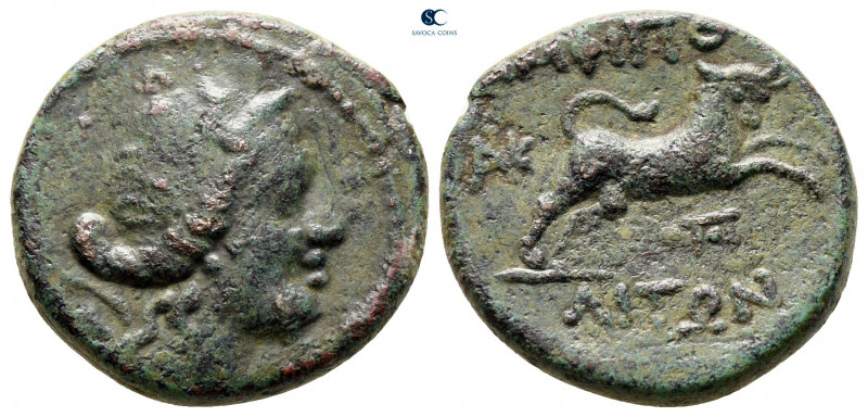 Macedon. Amphipolis circa 148-32 BC. 
Bronze Æ

19 mm, 5,95 g



very fin...