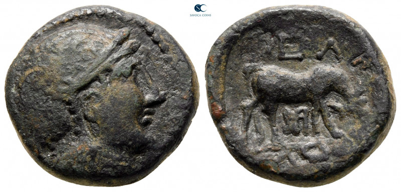Macedon. Pella circa 187-168 BC. 
Bronze Æ

19 mm, 7,66 g



very fine