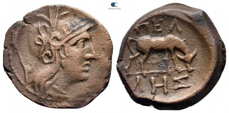 Macedon. Pella circa 187-168 BC. 
Bronze Æ

20 mm, 5,90 g



very fine