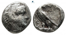 Kings of Macedon. Amyntas III 393-369 BC. Trihemiobol AR