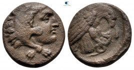 Kings of Macedon. Amyntas III circa 393-369 BC. Bronze Æ