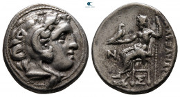 Kings of Macedon. Kolophon. Antigonos I Monophthalmos 320-301 BC. In the name and types of Alexander III, struck circa 310-301 BC. Drachm AR