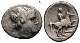 Kings of Macedon. possibly Amphipolis. Time of Kassander - Demetrios I Poliorketes 310-290 BC. In the name and types of Philip II. 1/5 Tetradrachm AR