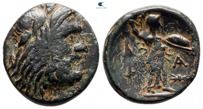 Kings of Macedon. Uncertain mint. Philip V 221-179 BC. 
Bronze Æ

17 mm, 4,12...
