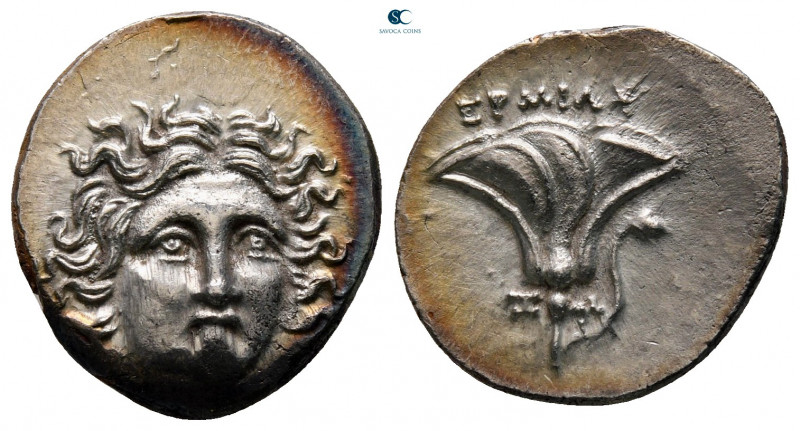 Kings of Macedon. Uncertain mint in Thessaly. Perseus 179-168 BC. 
Drachm AR
...
