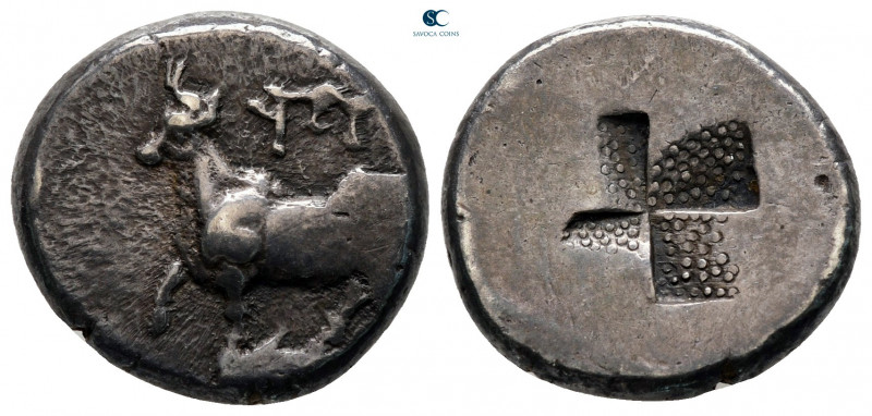 Thrace. Byzantion circa 340-320 BC. 
Drachm AR

17 mm, 5,32 g



very fin...