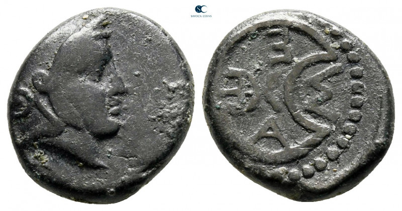 Thrace. Mesembria circa 250-175 BC. 
Bronze Æ

13 mm, 2,13 g



very fine...