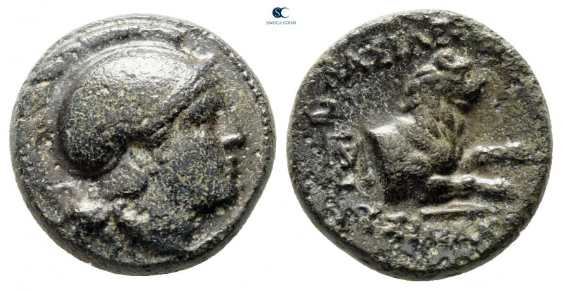 Kings of Thrace. Lysimacheia. Macedonian. Lysimachos 305-281 BC. 
Bronze Æ

1...