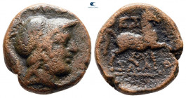Thessaly. Thessalian League circa 196-27 BC. Dichalkon Æ