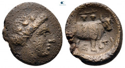 Euboea. Histiaia circa 369-338 BC. Bronze Æ