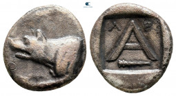 Argolis. Argos circa 330-270 BC. Tetrobol AR