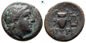 Aiolis. Myrina circa 300-200 BC. Bronze Æ