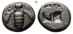 Ionia. Ephesos circa 500-420 BC. Diobol AR