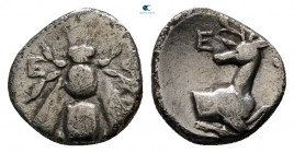 Ionia. Ephesos circa 390-380 BC. Obol AR