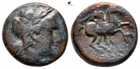 Ionia. Kolophon circa 330-285 BC. Bronze Æ