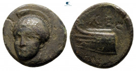 Ionia. Lebedos circa 200-100 BC. Bronze Æ