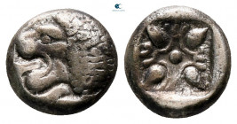 Ionia. Miletos circa 520-480 BC. Diobol AR