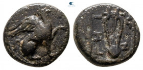 Ionia. Teos circa 210-190 BC. Bronze Æ