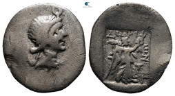 Caria. Stratonikeia circa 200-0 BC. Dorifon, magistrate. Hemidrachm AR