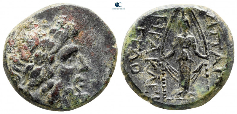 Phrygia. Apameia. ΗΡΑΚΛΕ (Heraklei-) ΕΓΛΟ- (Eglo-), magistrates circa 88-40 BC. ...