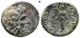 Phrygia. Apameia. ΗΡΑΚΛΕ (Heraklei-) ΕΓΛΟ- (Eglo-), magistrates circa 88-40 BC. Bronze Æ