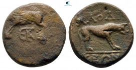 Phrygia. Laodikeia ad Lycum circa 100-0 BC. Bronze Æ