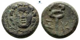 Pamphylia. Aspendos circa 200-0 BC. Bronze Æ