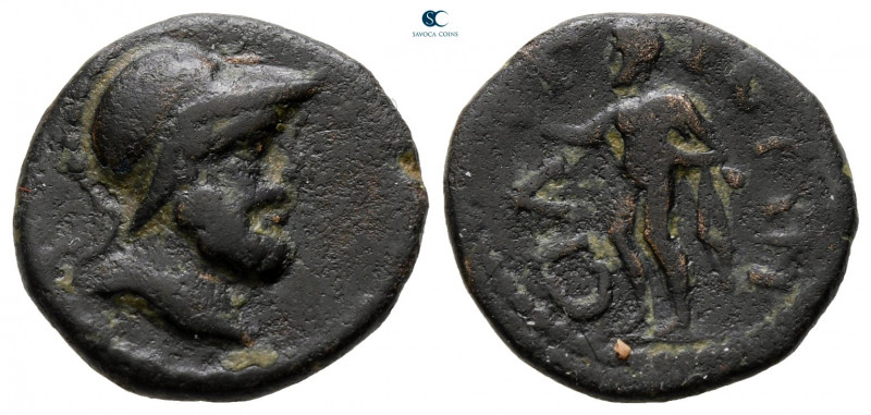 Pamphylia. Sillyon circa 300-200 BC. 
Bronze Æ

16 mm, 2,62 g



very fin...