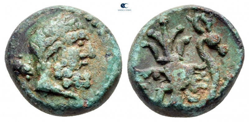 Pisidia. Selge circa 200-0 BC. 
Bronze Æ

12 mm, 3,19 g



very fine