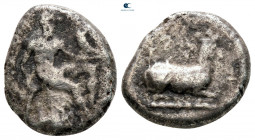 Cyprus. Salamis. Evagoras I 411-374 BC. Tetrobol AR