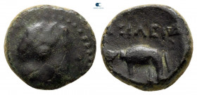 Seleukid Kingdom. Antiochos III Megas 223-187 BC. Bronze Æ