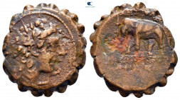Seleukid Kingdom. Antiochos VI Dionysos 144-142 BC. Serrate Æ