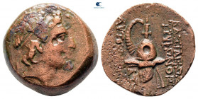 Seleukid Kingdom. Tryphon 142-138 BC. Bronze Æ