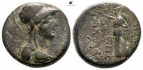 Seleucis and Pieria. Apameia circa 100-0 BC. From the Tareq Hani collection. Bronze Æ
