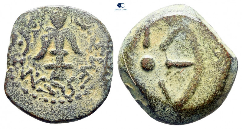 Judaea. Jerusalem. Hasmoneans. Alexander Jannaios (Yehonatan) 103-76 BC. From th...