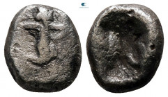 Persia. Achaemenid Empire. Sardeis. Time of Darios I to Xerxes I 500-485 BC. 1/3 Siglos AR